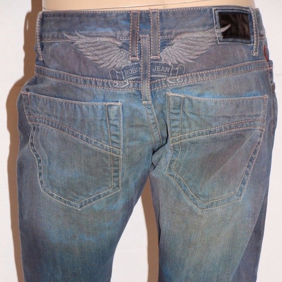 New Men's ROBIN'S JEAN sz 34 Marlon Slim Straight
